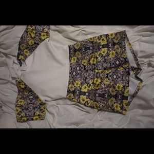 Flower detail romper